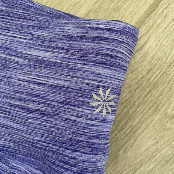 Athlete Blue/Purpleish/White Heathered Leggings Size Small Like New! - Picture 10 of 13